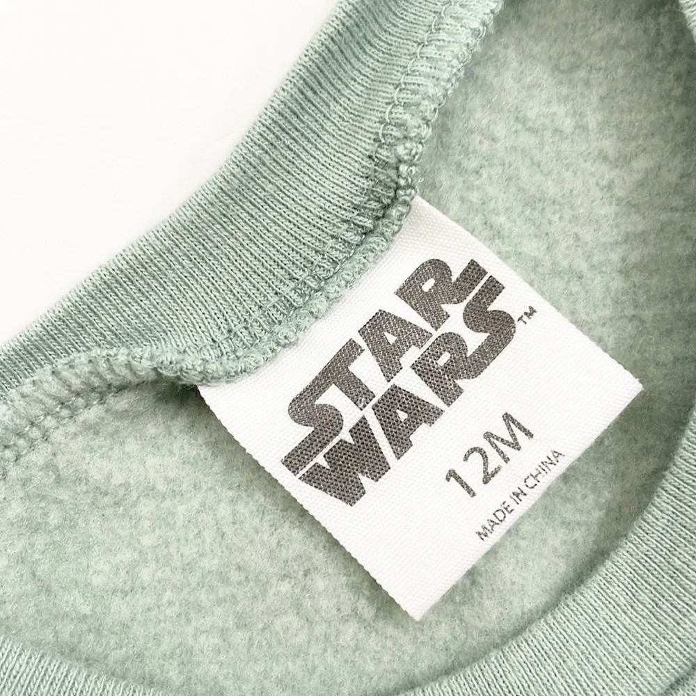 Star Wars Yoda I Rule Mommy's Galaxy baby boys sweater